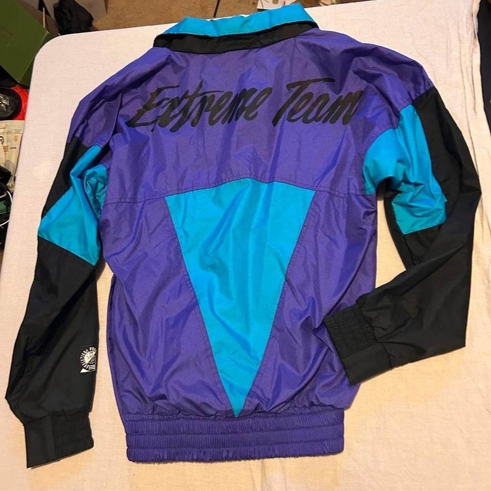 90s Extreme Team windbreaker spring ski jacket